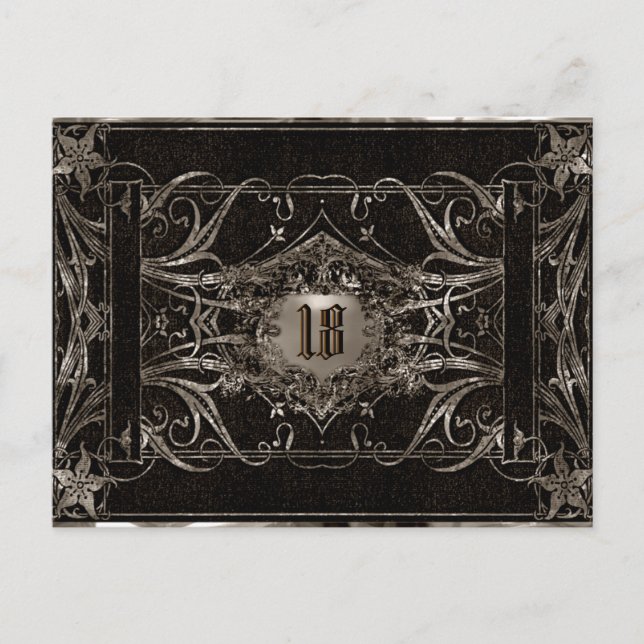 Cartão Postal Rebeckae Rosco Victorian (Frente)