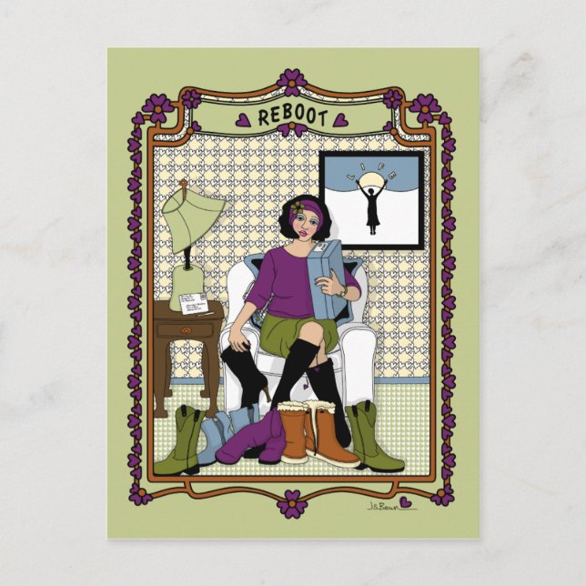 Cartão postal Reboot_A_ (Frente)