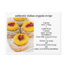 Receita Autêntica Italiana Zeppola