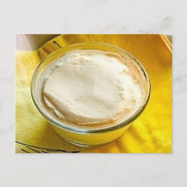 Cartão Postal Receita da Manteiga Herbed (Frente)