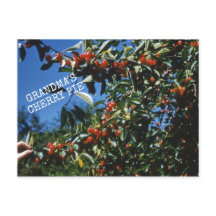 Receita da tarte de cereja da vovó