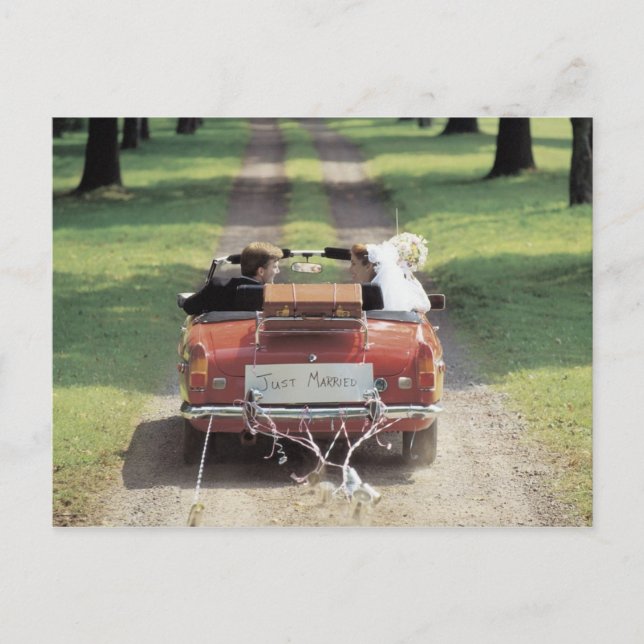 Cartão Postal Recém-casados (Frente)