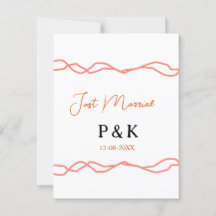 Recem casados adicionar nome do casal data red vin