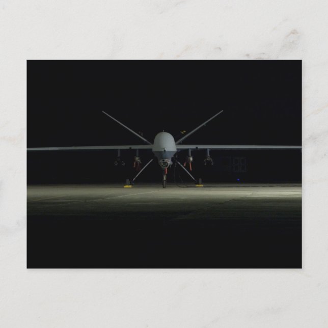 Cartão Postal Receptor MQ-9 (Frente)
