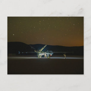 Cartão Postal Receptor MQ-9 à Noite