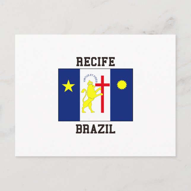Cartão Postal Recife Brasil (Frente)