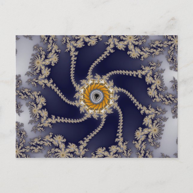 Cartão Postal Recife Fractal - Cartão-postal Fractal (Frente)