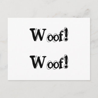 Cartão Postal Reclamação de Cachorro