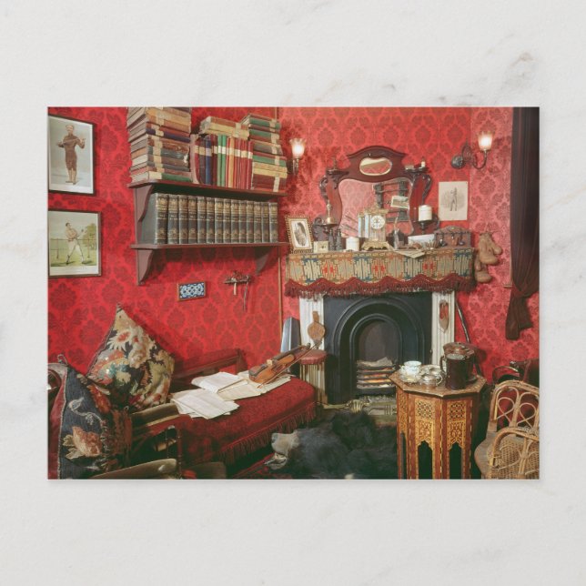 Cartão Postal Reconstrução da sala (Frente)