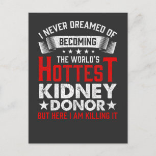 Cartão Postal Recuperação de cirurgia de transplante de órgã