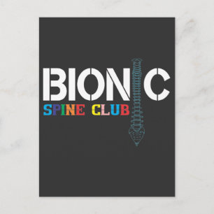 Cartão Postal Recuperação de Cirurgia na Coluna Fusão Espinhal n