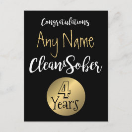 Cartão Postal Recuperação NA Personalizável Escolha Qualquer Tem