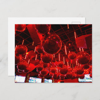 Cartão Postal Red Bauble Postcards