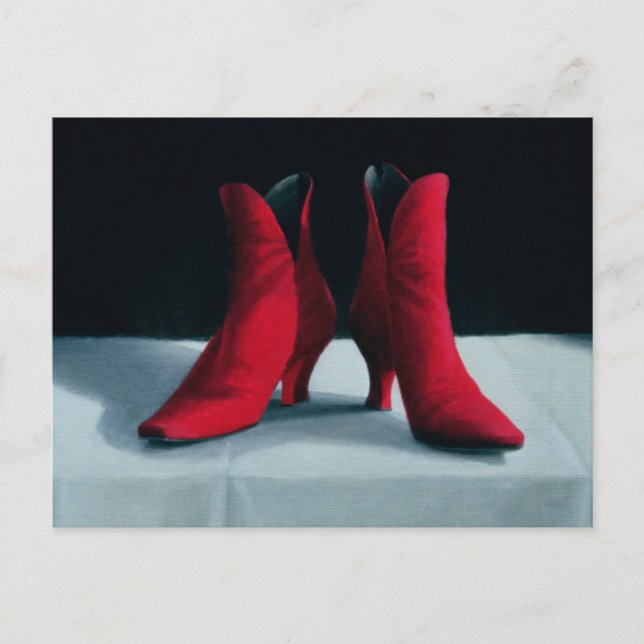 Cartão Postal Red Boots 1995 (Frente)