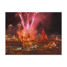 Red Fireworks sobre o Plaza, Kansas City