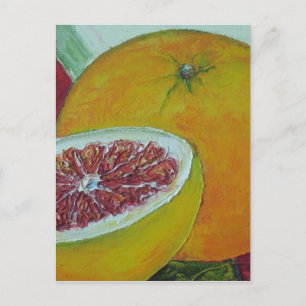 Cartão Postal Red Grapefruit Postcard