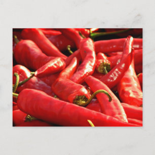 Cartão Postal Red hot Chili