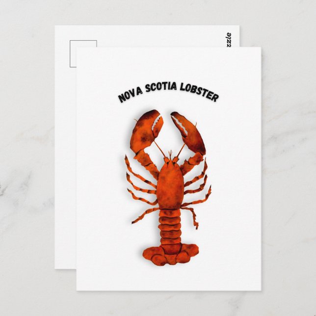 Cartão Postal Red Lobster Postcard (Frente/Verso)