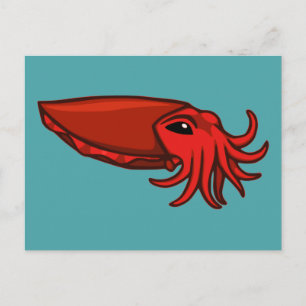 Cartão Postal Red Nattlefish