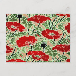 Cartão Postal Red Poppy