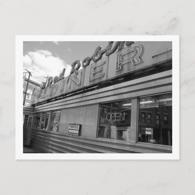 Cartão Postal Red Robin Diner (Frente)