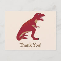 Red T-Rex, Dinossaur Kid é Obrigado