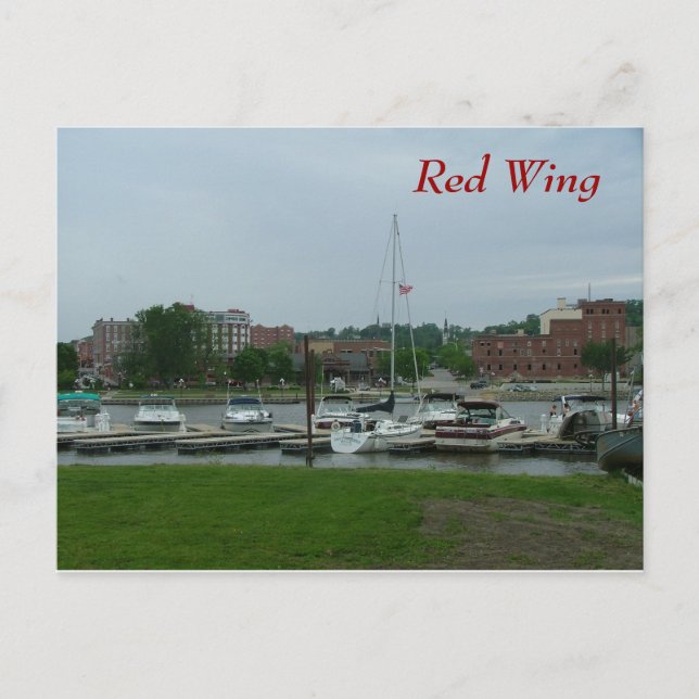 Cartão Postal Red Wing (Frente)