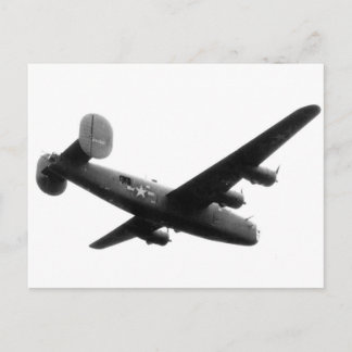Cartão Postal RedBallExpress Carpetbagger B-24 Liberator