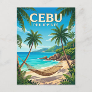 Cartão Postal Rede de dormir de Cebu Filipinas