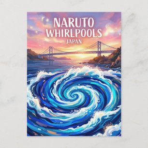 Cartão Postal Redemoinhos de Naruto Japão