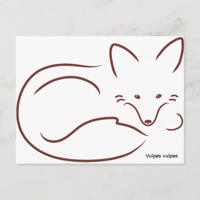 Cartão Postal RedFox (Frente)