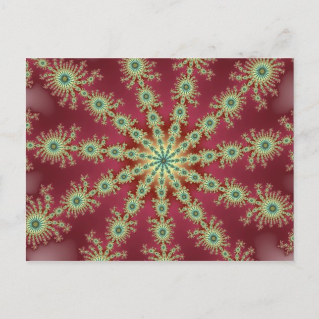 Cartão Postal Redgreen Star (Frente)