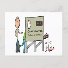 Cartão Postal Redução de custos