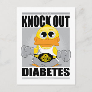 Cartão Postal Reduzir Diabetes