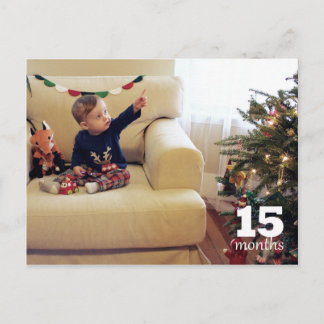 Cartão Postal Reed - 15 meses