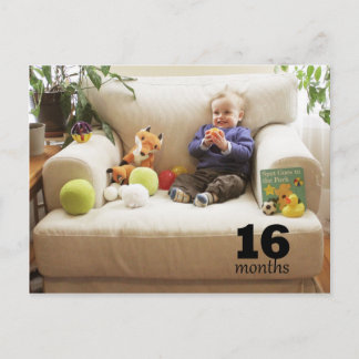 Cartão Postal Reed - 16 meses