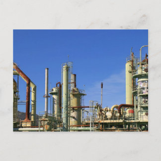 Cartão Postal Refinação de petróleo