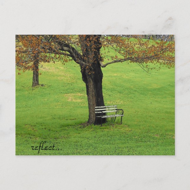 Cartão Postal Refletir (Frente)
