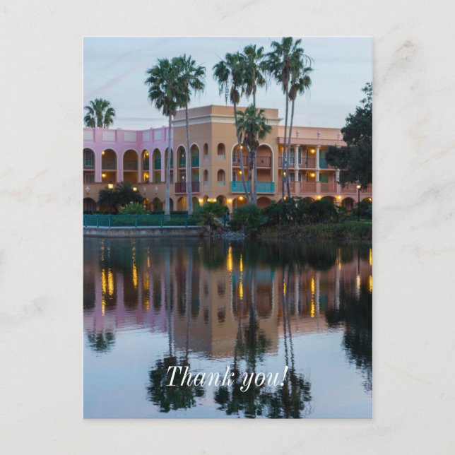 Cartão Postal Refletos de Coronada Springs (Frente)