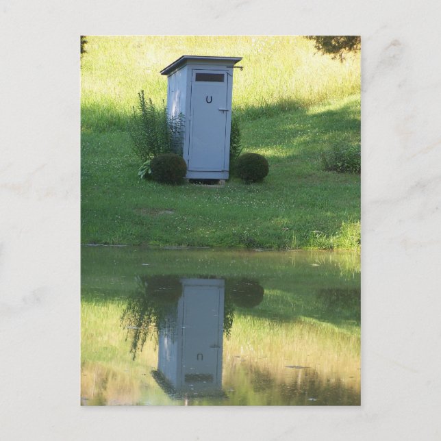 Cartão Postal Reflexão (Frente)