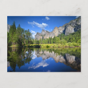 Cartão Postal Reflexão Yosemite