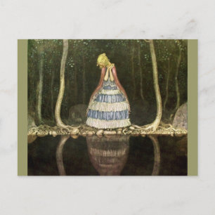 Cartão Postal Reflexo da Princesa no Lago
