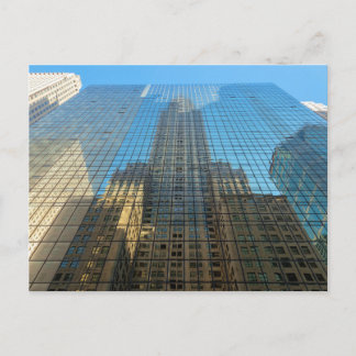 Cartão Postal Reflexo do Empire State Building, Nova York.