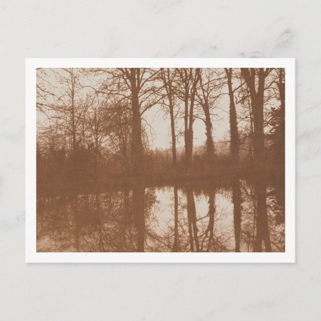 Cartão Postal Reflexões, 1843 (foto sepia) (Frente)