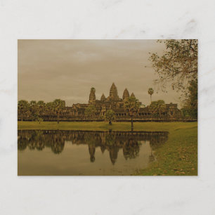 Cartão Postal Reflexões Angkor Wat