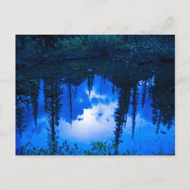 Cartão Postal Reflexões da Noite (Frente)