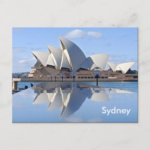 Cartão Postal Reflexões da Ópera de Sydney