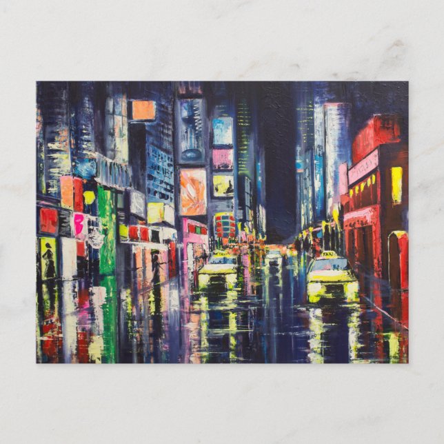 Cartão Postal Reflexões de Cidade (Frente)