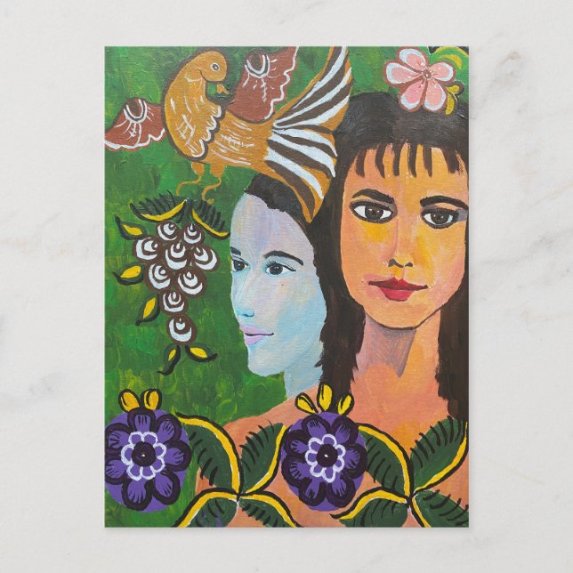 Cartão Postal Reflexões do Passado (Frente)