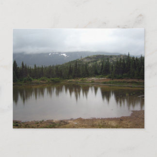 Cartão Postal Reflexões no Alasca